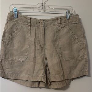 Tommy Bahama Tan Cargo Shorts Casual Style